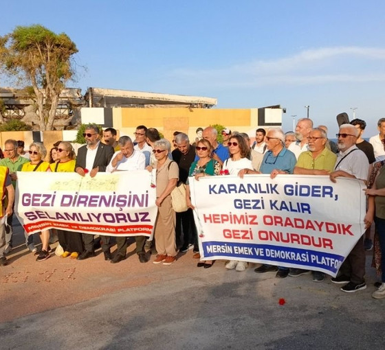 Gezi'nin 11. yılında Mersin'de anma düzenlendi: Hepimiz oradaydık