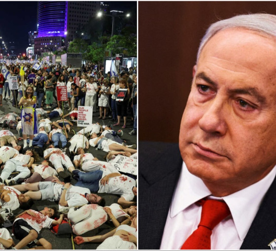 Netanyahu köşeye sıkışıyor: On binler ateşkes istedi, iki bakandan 'hükümeti devirme' tehdit geldi