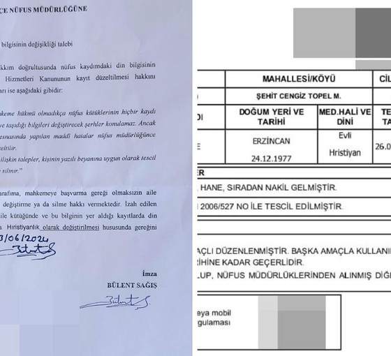 Çocuğunu 'zorunlu din dersi'nden muaf tutmak için din değiştirdi