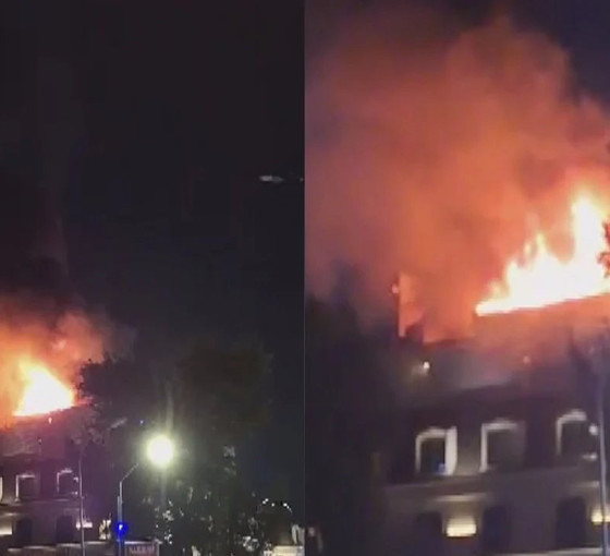 Kadıköy'de otelde çıkan yangın söndürüldü