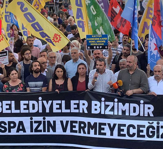 İstanbul’da ‘Hakkari’ protestosu: Kayyım bertaraf edilene kadar sokaktayız