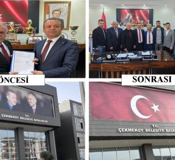 Erdoğan fotoğrafı tartışması: CHP ve MHP indirince 'tarafsızlık', DEM Parti indirince soruşturma