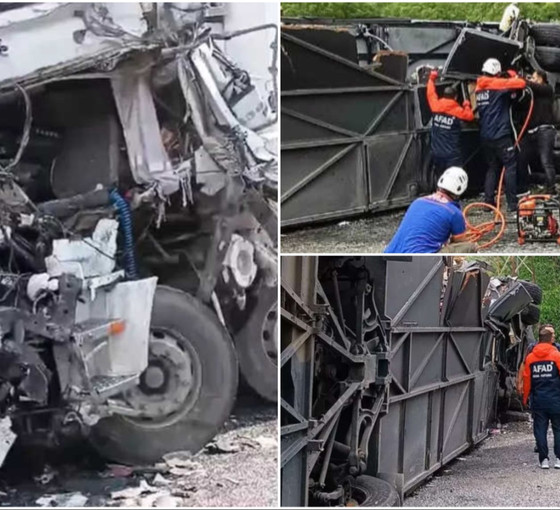 Van-Bitlis kara yolunda kaza: İki ölü, dördü ağır 30 yaralı