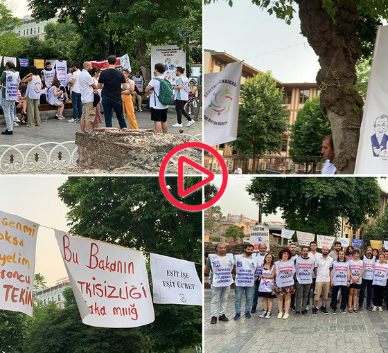 Özel sektör öğretmenleri eğitim nöbetinde: 'İşten çıkartıldım, nöbete geldim. Vazgeçmeyeceğiz'