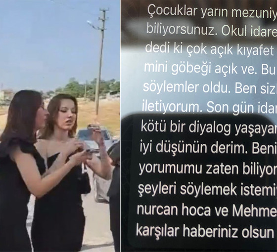 Gebze'den sonra Rize: 'Mezuniyette çok açık giyinmeyin'