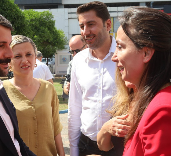 Hatimoğulları'ndan Akdeniz Belediyesi'ne ziyaret: 'Halkla birlikte yöneteceğiz'