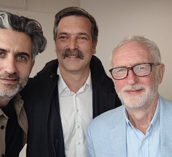 Erkan Baş'tan Jeremy Corbyn'e destek ziyareti: 'Aynı düşmana karşı mücadele ediyoruz'