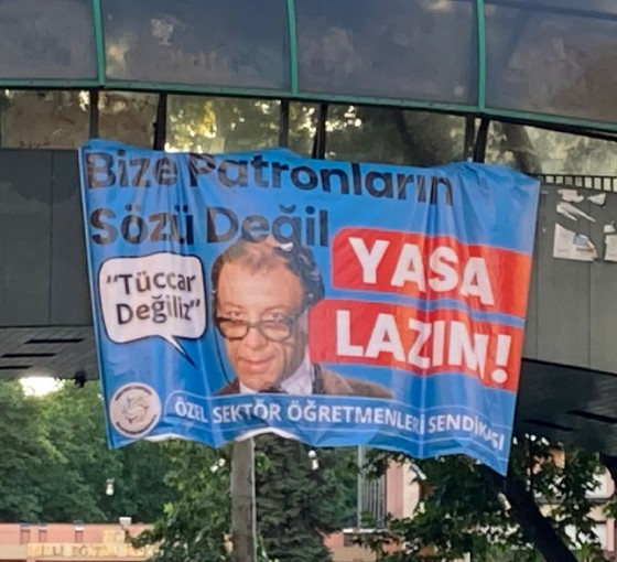 Öğretmenlerden Bakan Tekin'e 'Mahmut Hoca' göndermeli tepki: 'Bize patronların sözü değil yasa lazım'