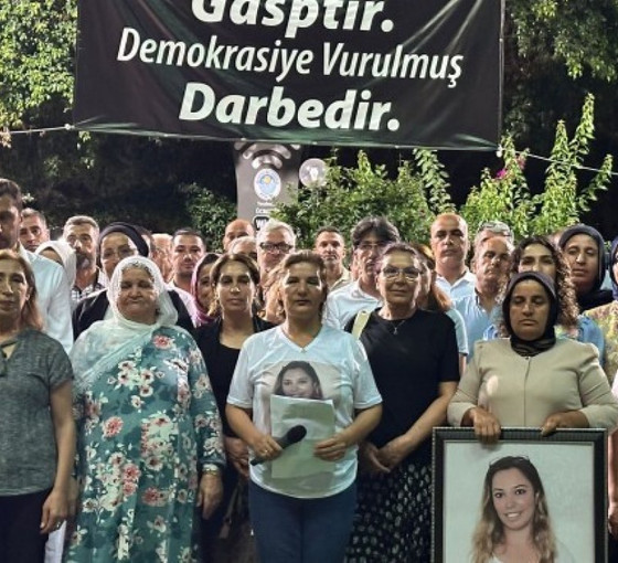 Kayyıma karşı eylemler sürüyor: Deniz Poyraz anıldı