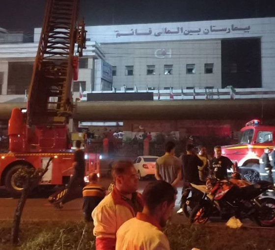 İran'da hastanede çıkan yangında dokuz hasta öldü