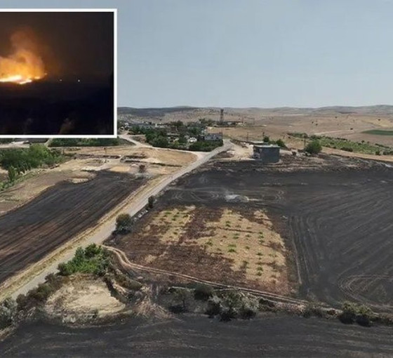 İtfaiye raporu: Diyarbakır ve Mardin'deki yangınlar elektrik tellerinden kaynaklı