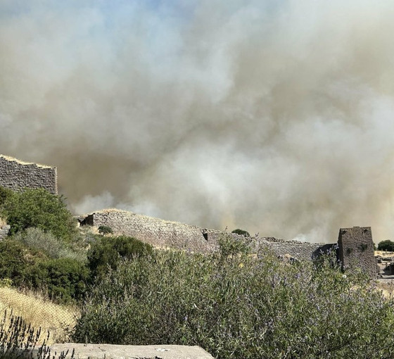 Çanakkale'nin Ayvacık İlçesindeki yangın kontrol altına alındı