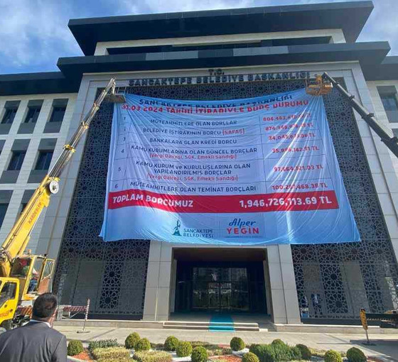 Belediyeler, 2023’ün sonunda 86,5 milyar TL bütçe açığı verdi