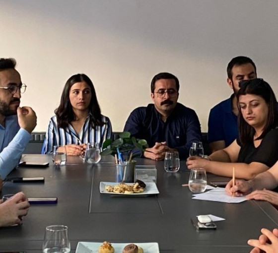 Hakkari Belediyesi Eşbaşkanı Viyan Tekçe hukuk örgütleriyle bir araya geldi