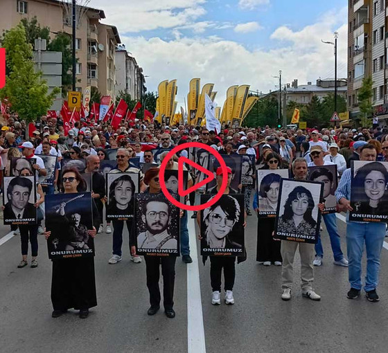 Sivas Katliamı'nda öldürülenler anıldı: Bakırhan ve Özel de katıldı