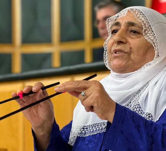 Barış Annesi Meryem Soylu Meclis'te konuştu: Kırk yıldır anneler rahat görmedi, çocuklarıyla sofrada oturamadı