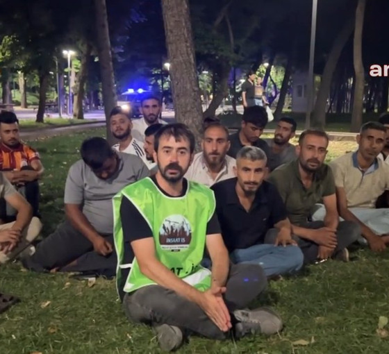 Mersin TOKİ işçileri Ankara'da eylem başlattı: 'Hakkımızı alana kadar buradayız'