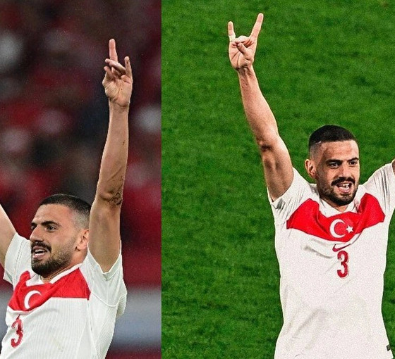 Merih Demiral'a 'bozkurt' işareti için iki maç ceza