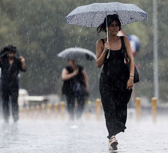 Meteoroloji'den gök gürültülü, sağanak yağış uyarısı
