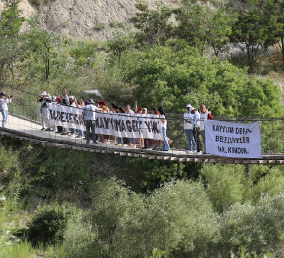 'İradeye Saygı Yürüyüşü' Devrimci Gençlik Köprüsü'nde: Şimdi Deniz olma zamanı