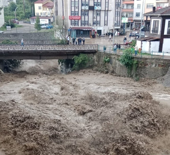 Ordu'da sağanak sele neden oldu: 1 ölü