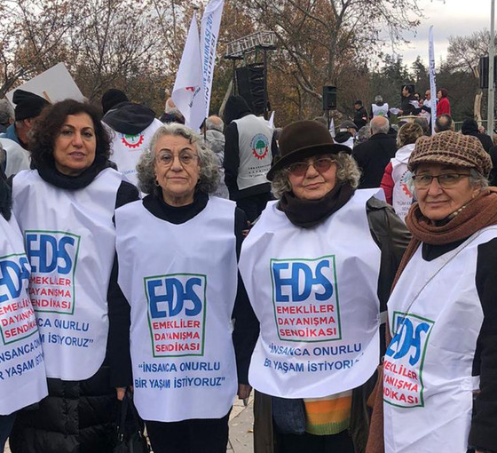 Emekliler Dayanışma Sendikası Genel Başkanı Mahinur Şahbaz: 'Emekliler 2000 yılından beri sistematik olarak yoksullaştırıldı'