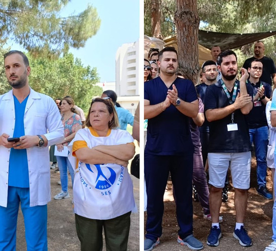 Balcalı Hastanesi'nde asistan doktorlar eylemde: 'Aylardır nöbet ücreti ve ek ödemeleri zamanında alamadık'