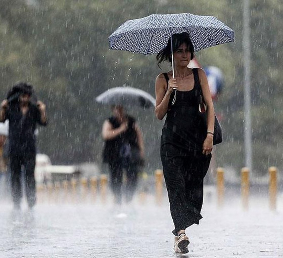 Meteoroloji'den gök gürültü sağanak yağış uyarısı