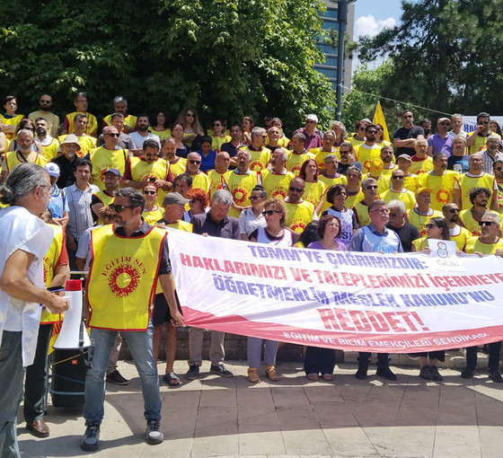 Eğitim Sen Genel Başkanı Kemal Irmak: ‘Öğretmenlik Meslek Kanunu bize uygulanan şiddetin ta kendisidir’