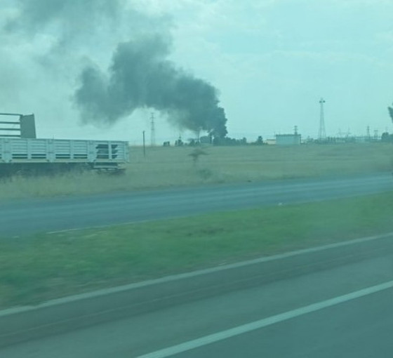 Silopi’de Botaş tesisinde yangın
