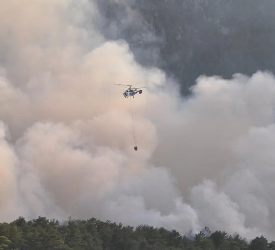 Muğla'da yıldırımlar 20 yerde yangına neden oldu