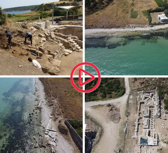 Parion Antik Kenti'nin ikinci antik limanı bulundu