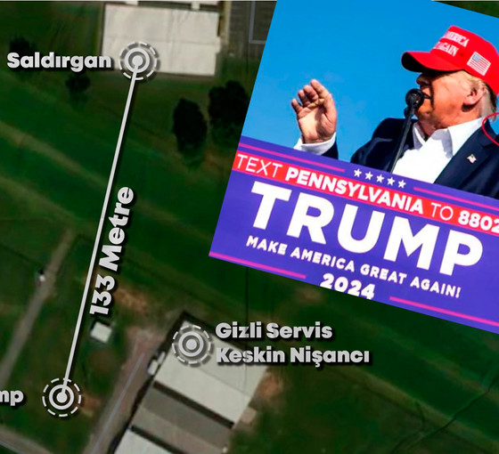 Trump'a silahlı saldırının detayları: 133 metre mesafeden, yarı otomatik silahla düzenlendi