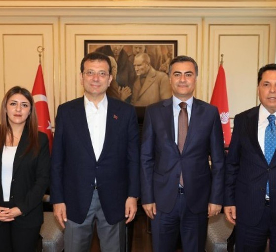 Eşbaşkanlar Zeydan ve Uzunay’dan İmamoğlu’na ziyaret