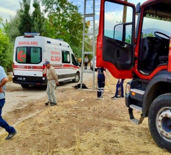 Maraş'ta elektrik akımına kapılan kişi öldü