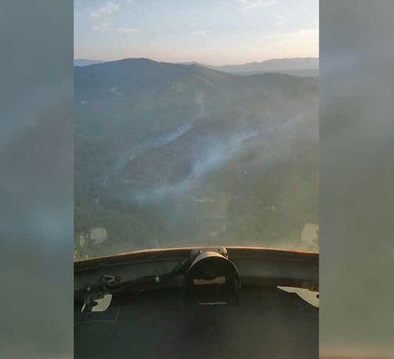 Bergama'daki orman yangınında ikinci gün