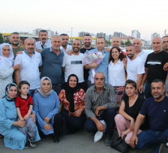 30 yıllık mahpus Arslan tahliye edildi