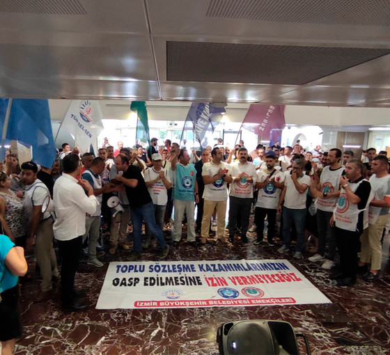 İzmir Büyükşehir Belediyesi’nde TİS krizi devam ediyor: Emekçiler sıfır zam önerisine tepkili