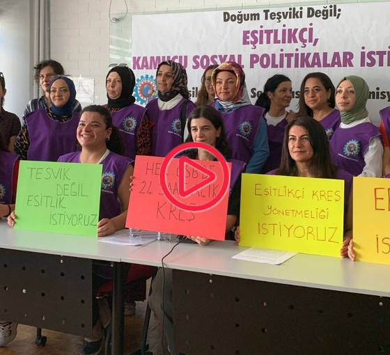 Metal işçisi kadınlar: Doğum teşviki değil, eşitlikçi, kamucu sosyal politikalar istiyoruz