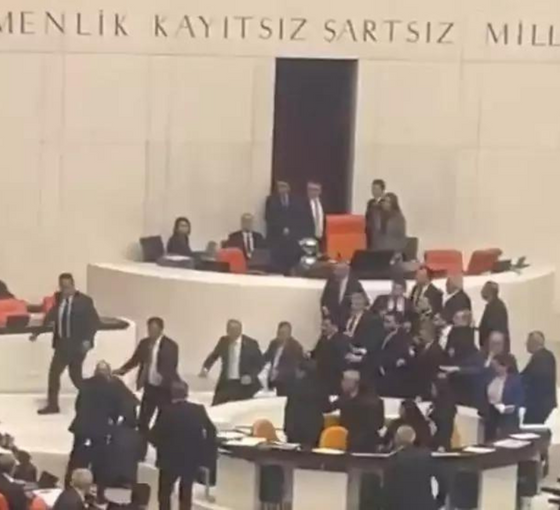 Erdoğan'ın danışmanı, DEM Partili vekile Meclis'te şiddeti 'kutladı'