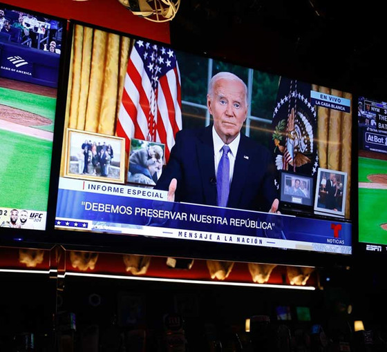 Biden, başkanlık yarışından çekildikten sonra ilk kez halka seslendi