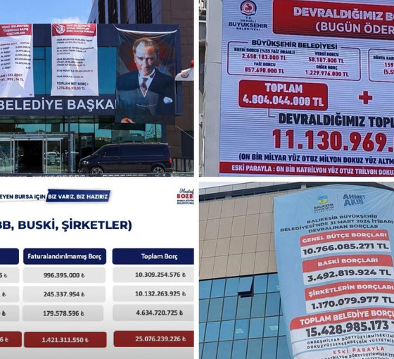 CHP'nin devraldığı il belediyelerinin birikmiş borcu 56 milyar TL'yi aşıyor