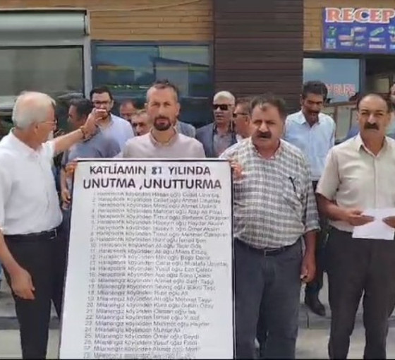 33 Kurşun Katliamı'nın 81'inci yıldönümü: 'Özür dilenmeli, anıt yapılmalı'