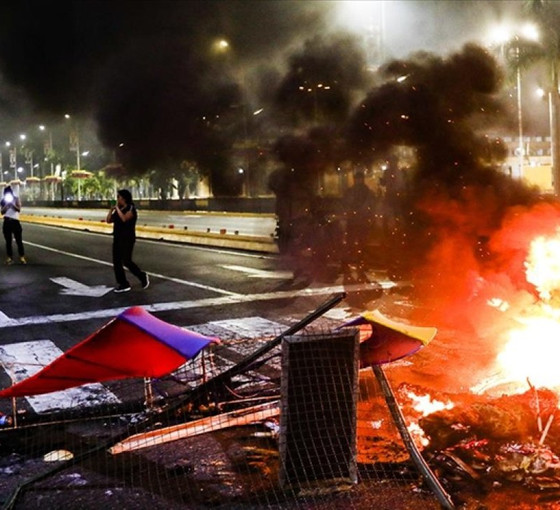 Venezuela Savunma Bakanı'ndan, ülkedeki protestolar için 'darbe girişimi' değerlendirmesi