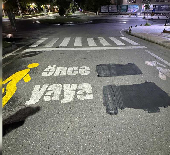 Bölge Barolarından Kürtçe trafik uyarılarının silinmesine ortak tepki