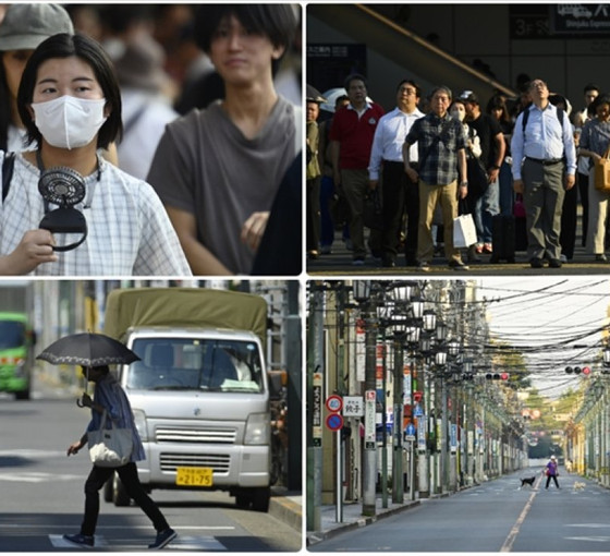 Tokyo'da temmuzda 123 kişi sıcak çarpmasından öldü
