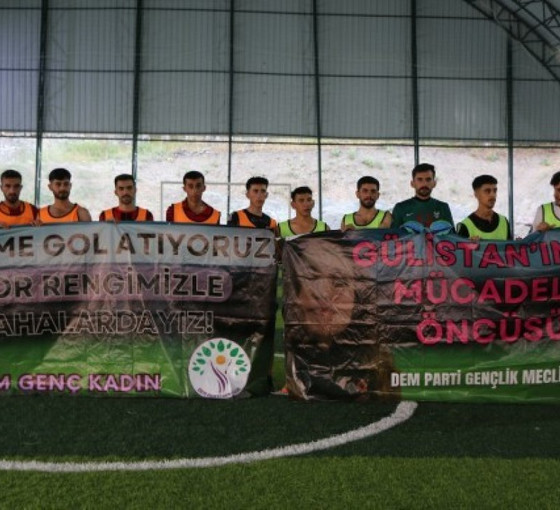 Hakkari’de Gülistan Doku Futbol Turnuvası final maçı oynandı