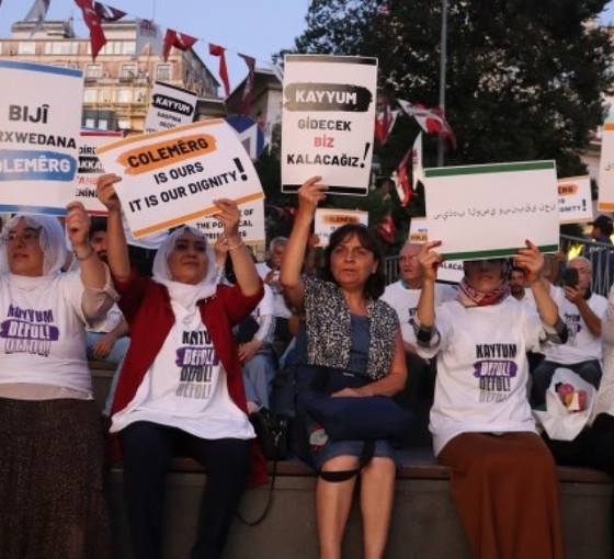 Şişhane'de kayyım nöbeti üçüncü ayında: 'Her yeri direniş alanına çevireceğiz'