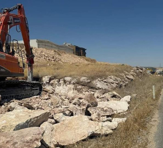 Tepkiler harekete geçirdi: Ölüm yolunun 4 kilometrelik kısmında çalışma başlatıldı