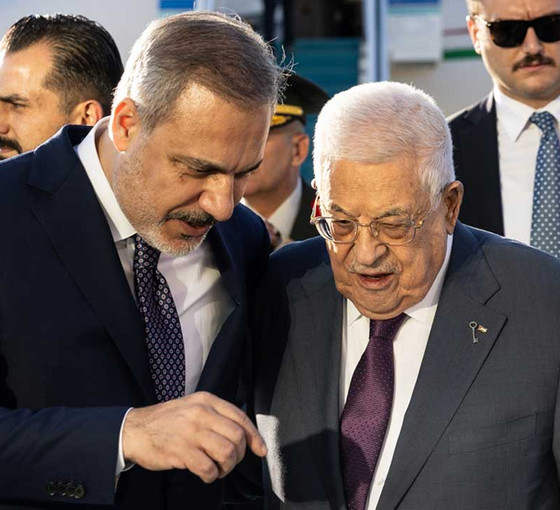 Filistin Devlet Başkanı Mahmud Abbas Türkiye'de: Erdoğan ile görüştü